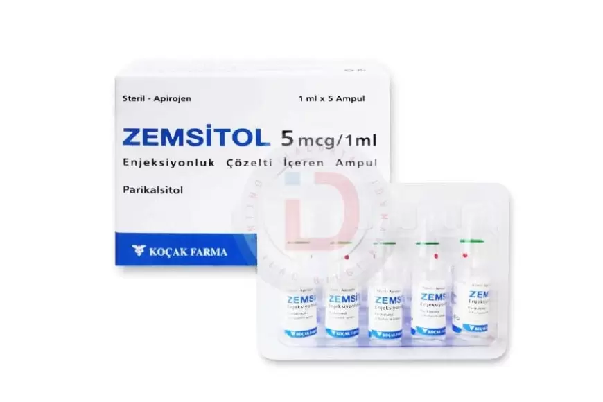 Zemsitol 5mcg/1ml enjeksiyonluk çözelti içeren ampul nedir ve ne için kullanılır?